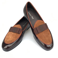 Load image into Gallery viewer, New Handmade Men Brown Banquet Leather Loafers
