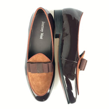 Load image into Gallery viewer, New Handmade Men Brown Banquet Leather Loafers
