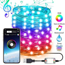 Load image into Gallery viewer, Christmas Tree Decoration LED Lights Smart Personalized String Lights - sunnydayhomedecorboutique
