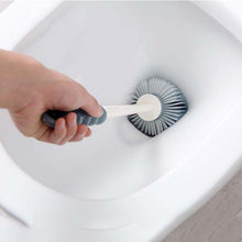 Load image into Gallery viewer, Long Handle TPR Toilet Brush Cleaning Tools Soft Brush Head
