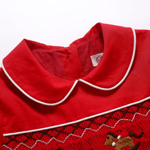 Load image into Gallery viewer, Pettigirl Autumn Christmas Smocked Vintage Dresses Costumes Outfits Clothing For Children Baby Girls Kids 234 To 5681012 Years - sunnydayhomedecorboutique
