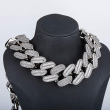 Load image into Gallery viewer, New 39mm Cuban Chain Style Men Hip Hop Necklace Plated High Quality
