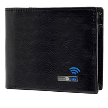 Load image into Gallery viewer, Smart Anti-lost Wallet -compatible Leather Short Credit Card Holders Male
