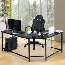 Load image into Gallery viewer, L Shaped Desk Corner Computer Desk PC Laptop Gaming Table Workstation - sunnydayhomedecorboutique
