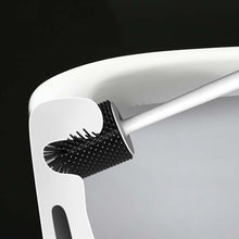 Load image into Gallery viewer, Toilet Brush WC Quick Drying Bracket Gap Brush With Holder Flat Head
