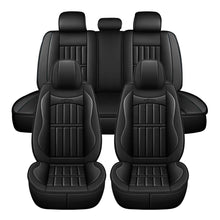 Load image into Gallery viewer, Car Seat Covers Pu Leather Seats Cover Full Set Seat Cushion Cover Front Rear Seat Cover Universal SUV Trucks - sunnydayhomedecorboutique
