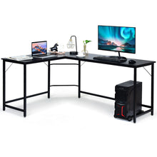 Load image into Gallery viewer, L Shaped Desk Corner Computer Desk PC Laptop Gaming Table Workstation - sunnydayhomedecorboutique
