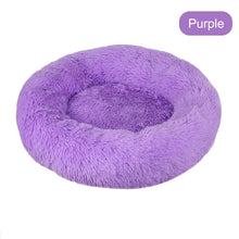 Load image into Gallery viewer, Donut Cat Bed Round Plush Pet Bed for Cats Dogs
