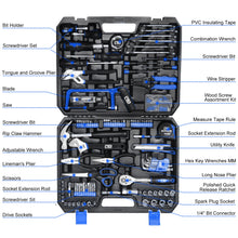 Load image into Gallery viewer, 198Pcs Hand Tool Set DIY Home Repair Tool Kit
