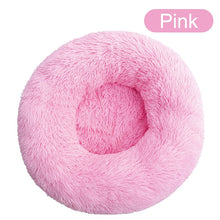 Load image into Gallery viewer, Donut Cat Bed Round Plush Pet Bed for Cats Dogs
