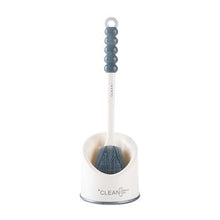 Load image into Gallery viewer, Long Handle TPR Toilet Brush Cleaning Tools Soft Brush Head
