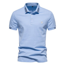 Load image into Gallery viewer, AIOPEON Brand 100% Cotton Men Polo Shirts Casual Solid Color
