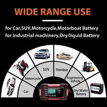 Load image into Gallery viewer, Full Automatic Car Battery Charger 12V
