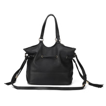 Load image into Gallery viewer, AFKOMST New women bag  solid color leather handbag One shoulder bag
