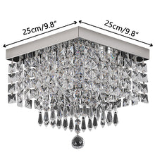 Load image into Gallery viewer, Luxury 2 Layer K9 Crystal LED Ceiling Lamps For Living Room Indoor Chandelier Lights - sunnydayhomedecorboutique
