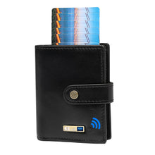 Load image into Gallery viewer, Smart Anti-lost Wallet Tracker  Genuine Leather Men wallets
