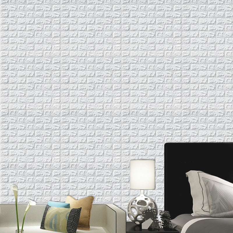 Wall Sticker Imitation Brick Home Decoration Waterproof Self Adhesive Wallpaper