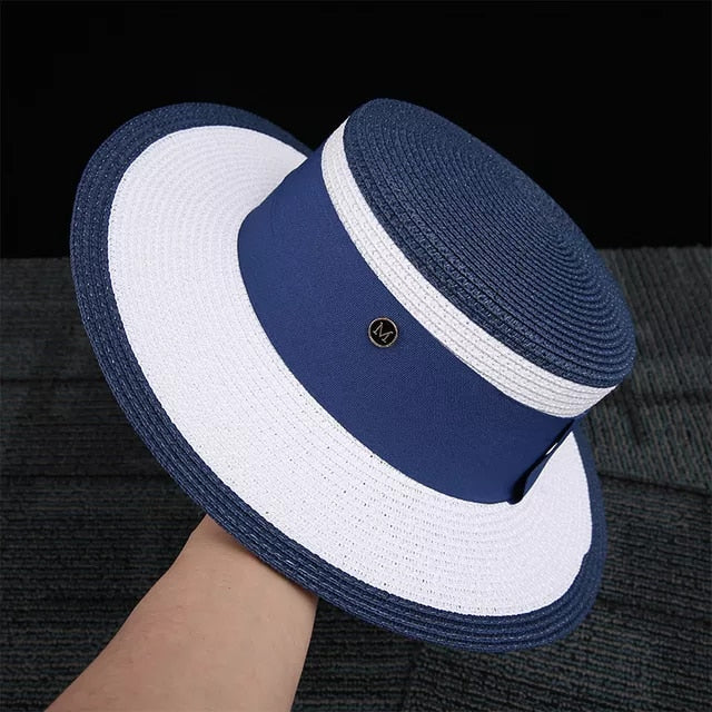 Women hat, sun hat, ladies straw hat, fedora top hat men and women