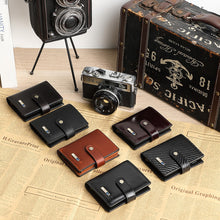 Load image into Gallery viewer, Smart Anti-lost Wallet Tracker  Genuine Leather Men wallets
