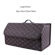 Load image into Gallery viewer, Car Trunk Organizer Box Large Capacity Auto Multiuse Tools Storage Bag
