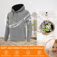 Load image into Gallery viewer, Heated Pullover Hoodies with Battery Pack 12000mAh for Men &amp; Women
