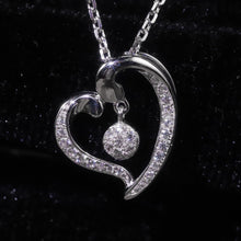 Load image into Gallery viewer, BALLET Fine Gold Jewelry Natural Real Heart Diamond 9K 10K 14K 18K
