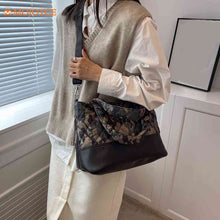 Load image into Gallery viewer, Camouflage Shoulder Bag Space Cotton Handbag Women Crossbody
