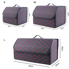 Load image into Gallery viewer, Car Trunk Organizer Box Large Capacity Auto Multiuse Tools Storage Bag
