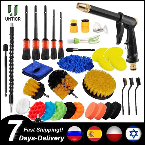 3-37Pcs/Set Drill Brush Attachments Set cleaning brush for drill Shower Tile - sunnydayhomedecorboutique