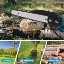 Load image into Gallery viewer, 88VF Brushless 8 Inch Electric Chain Saw Rechargeable Handheld
