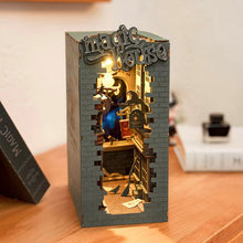 Load image into Gallery viewer, Robotime Rolife DIY Book Nook Wooden Miniature Doll House
