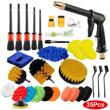 Load image into Gallery viewer, 3-37Pcs/Set Drill Brush Attachments Set cleaning brush for drill Shower Tile - sunnydayhomedecorboutique
