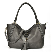 Load image into Gallery viewer, AFKOMST New women bag  solid color leather handbag One shoulder bag
