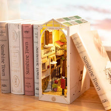 Load image into Gallery viewer, Robotime Rolife DIY Book Nook Wooden Miniature Doll House
