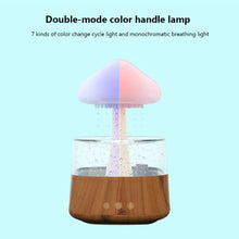 Load image into Gallery viewer, Mushroom Rain Electric Aroma Diffuser Colorful Night Light
