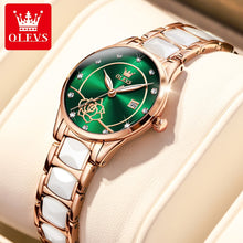 Load image into Gallery viewer, OLEVS Luxury Quartz Watch Women Waterproof Watch - sunnydayhomedecorboutique
