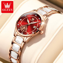 Load image into Gallery viewer, OLEVS Luxury Quartz Watch Women Waterproof Watch - sunnydayhomedecorboutique
