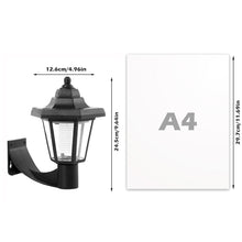 Load image into Gallery viewer, 2PCS Solar LED Light Outdoor Wall Lamp Garden Light Hexagonal
