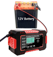 Load image into Gallery viewer, Full Automatic Car Battery Charger 12V
