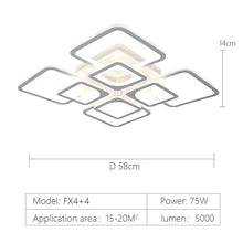 Load image into Gallery viewer, IRALAN New LED Ceiling Lamp Home for Living Room Bedroom Dining Room Modern led  dec Ceiling Light Fixture - sunnydayhomedecorboutique
