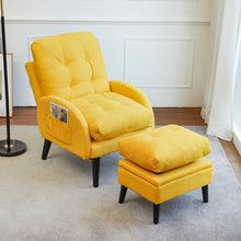 Load image into Gallery viewer, Accent Chair with Ottoman Storage Sofa Chair for Living Room - sunnydayhomedecorboutique
