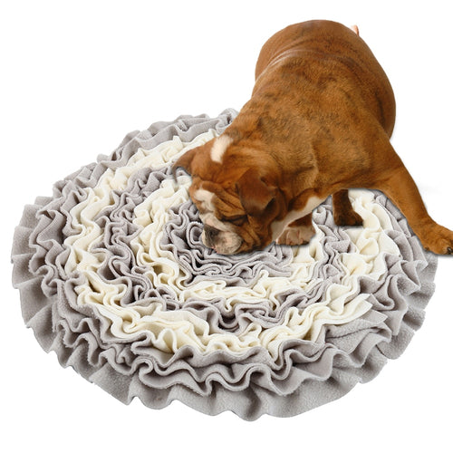 Dogs Snuffle Mat Pet Leak Food Anti Choking Mat Cat Dog Training Blanket Nose Sniffing Blanket - sunnydayhomedecorboutique