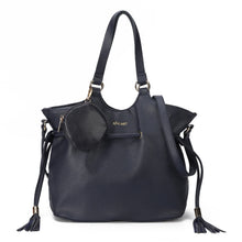 Load image into Gallery viewer, AFKOMST New women bag  solid color leather handbag One shoulder bag
