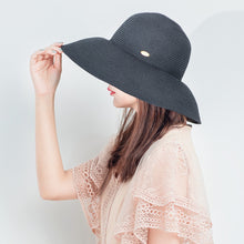 Load image into Gallery viewer, Oh! Sunny 2021 New Summer Large Brim Straw Hat UV Protection
