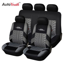 Load image into Gallery viewer, AUTOYOUTH Brand Embroidery Car Seat Covers Set Universal Fit Most Cars - sunnydayhomedecorboutique
