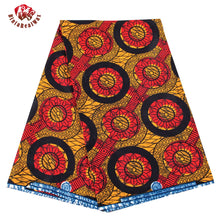 Load image into Gallery viewer, African Wax Prints Fabric Polyester Ankara Bazin High Quality 6 Yards 3 Yards African Fabric
