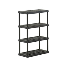 Load image into Gallery viewer, Heavy-Duty Ventilated Plastic Storage Shelf Unit, 600 lbs. Capacity
