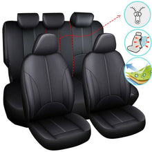 Load image into Gallery viewer, 9PCS Automobile Car Seat Cover Protector PU Leather Front Rear Full Set Universial - sunnydayhomedecorboutique
