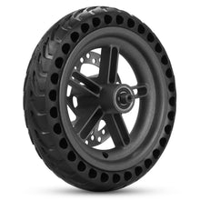 Load image into Gallery viewer, E Scooter Rear Tire w Wheel Hub Disc Brake Set 8.5in Solid Electric Scooter
