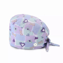 Load image into Gallery viewer, Adjustable Cotton Cap Nurse Dentist Cap Kitchen Pet Shop
